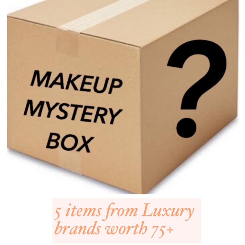 Luxury products makeup 5 items total. some sample size items Get lucky 🍀